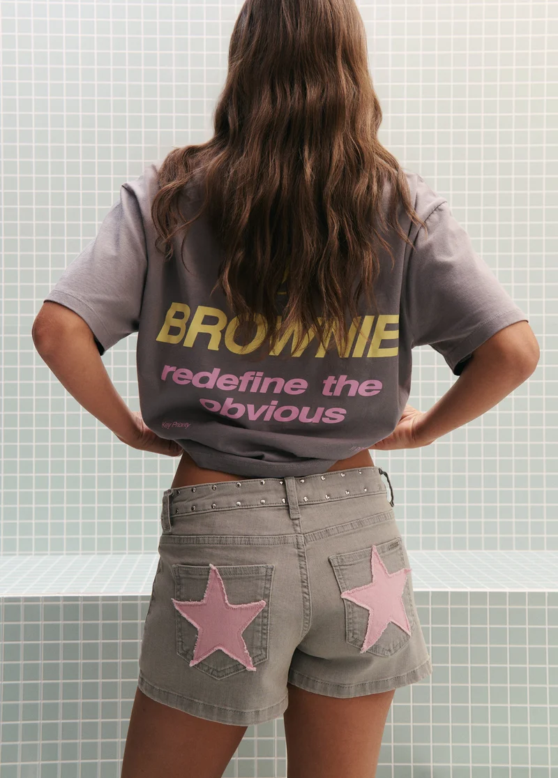 Back text t-shirt