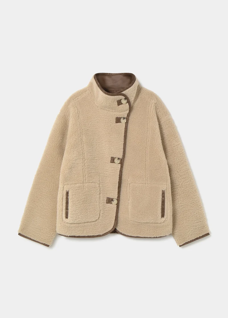 Reversible double-sided coat