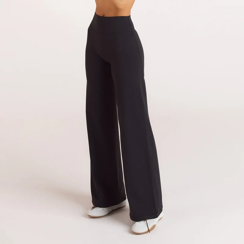 ContourSoft™ Gerade Leggings - Schwarz
