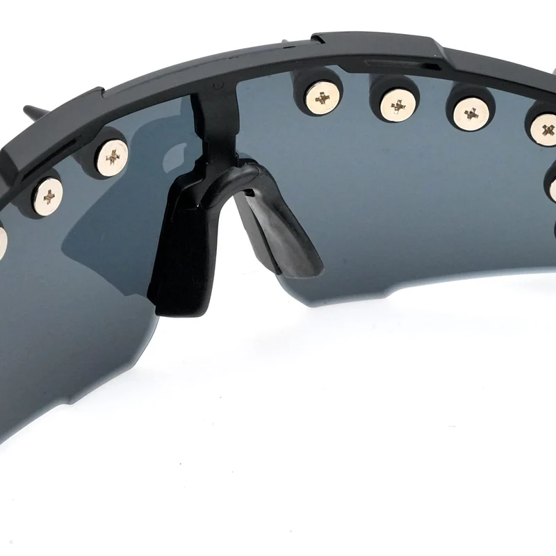 Unisex Punk Sonnenbrille mit Nieten