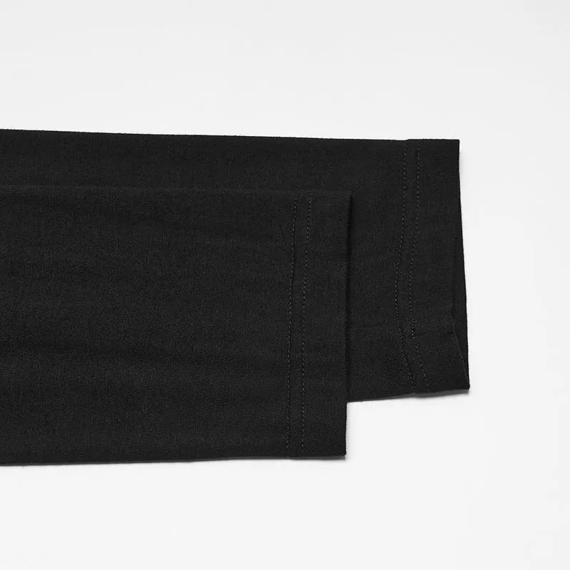 Gothic-Herrenoberteil mit Schnürung, Raffungen, Rollkragen und langen Ärmeln