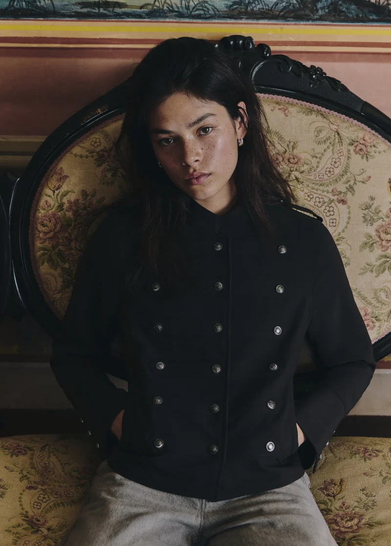 Chaqueta abotonada