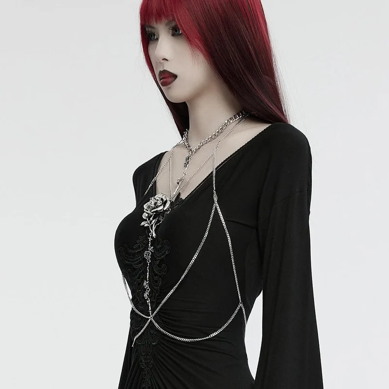 Gothic-Rosenkettenharnisch für Damen