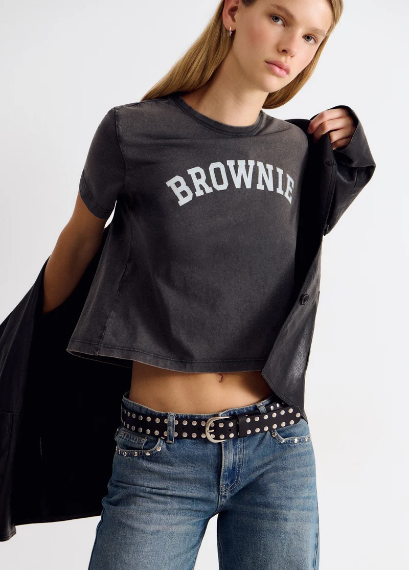 Sky printed T-shirt