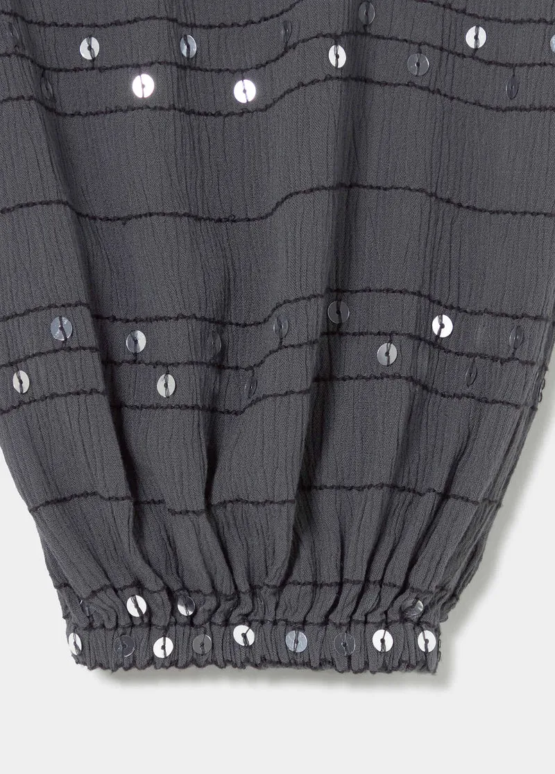 Sequin harem pants