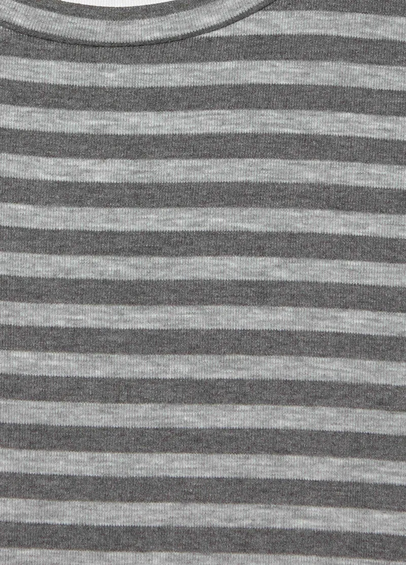 Viscose striped T-shirt