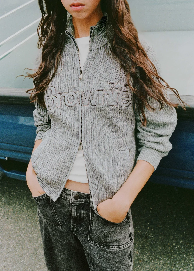 Denim with front pocket