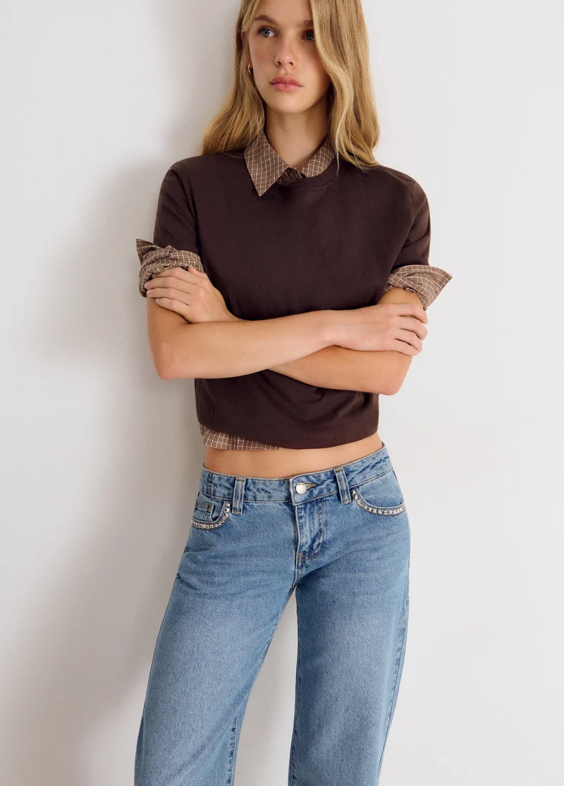Star-studded jeans