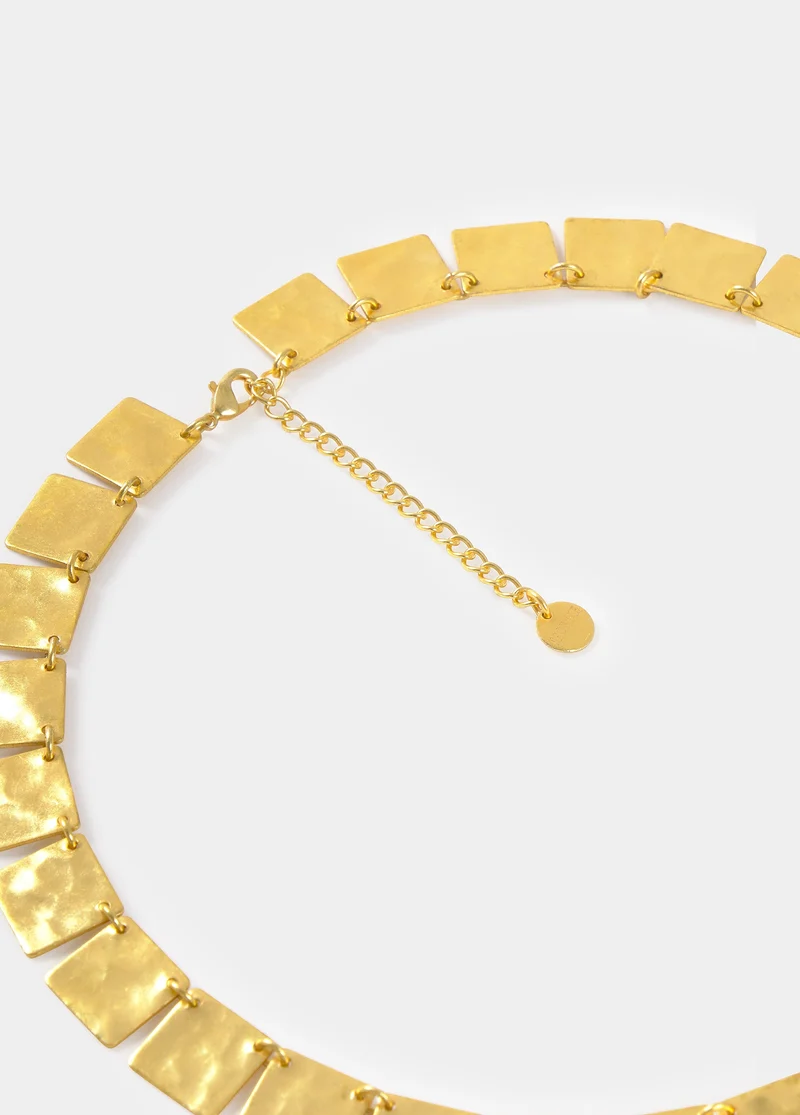 Square necklace