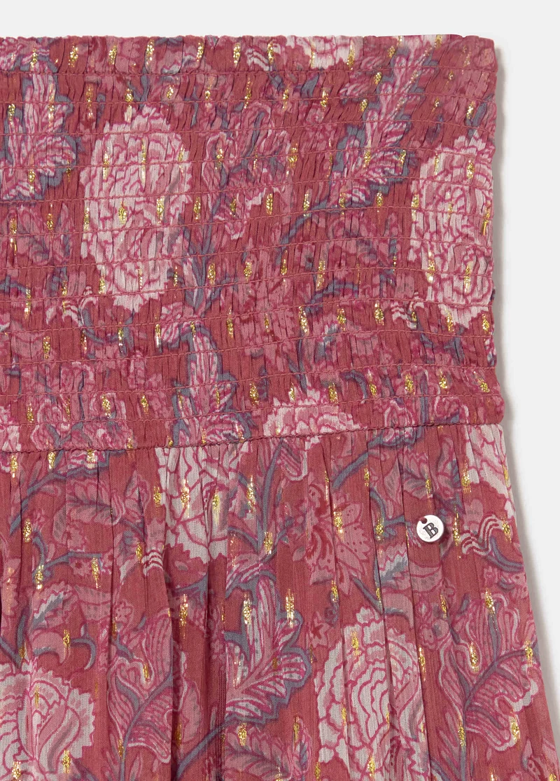 Long smock skirt