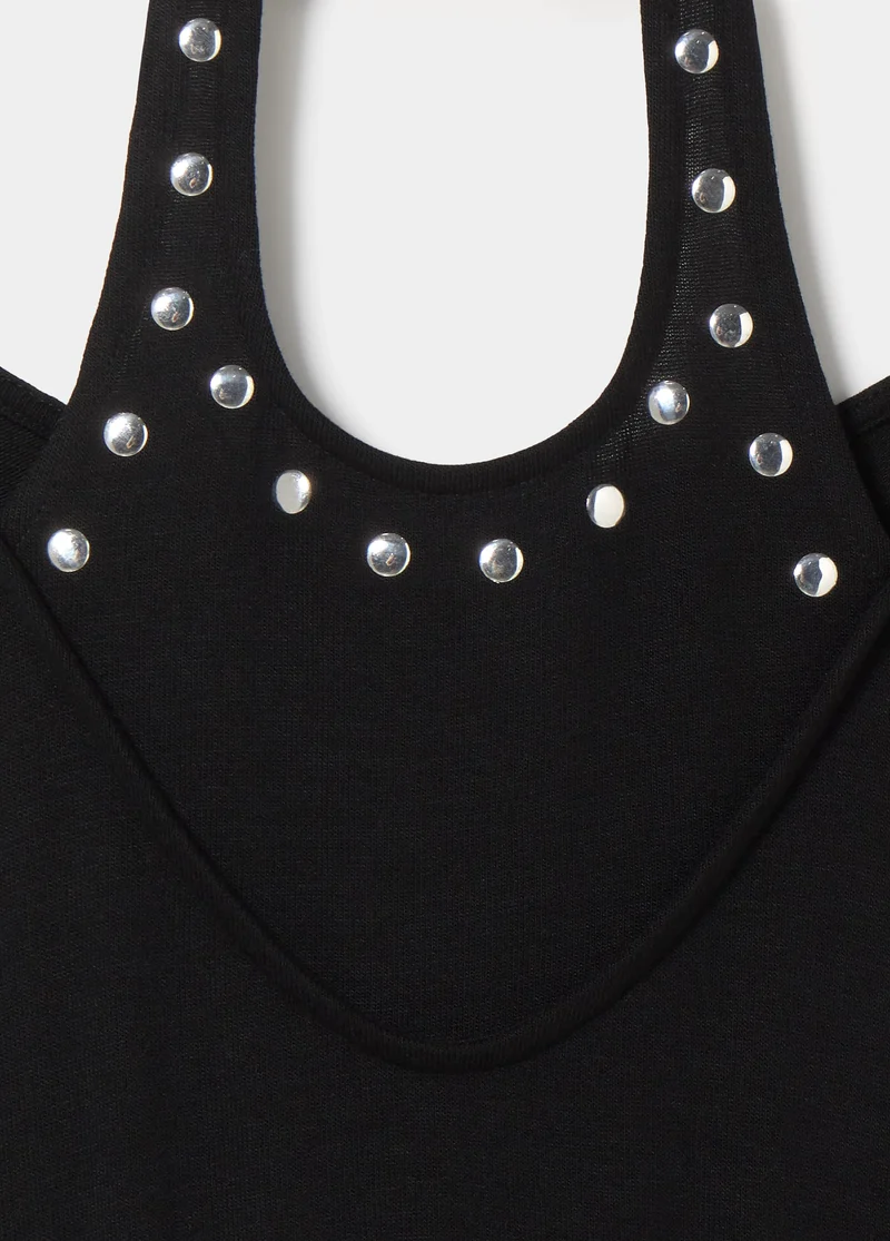 Double studded T-shirt