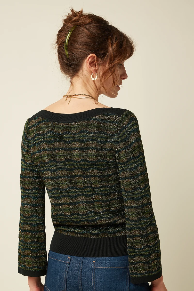 Audrey Trumpet Sleeve Apollo