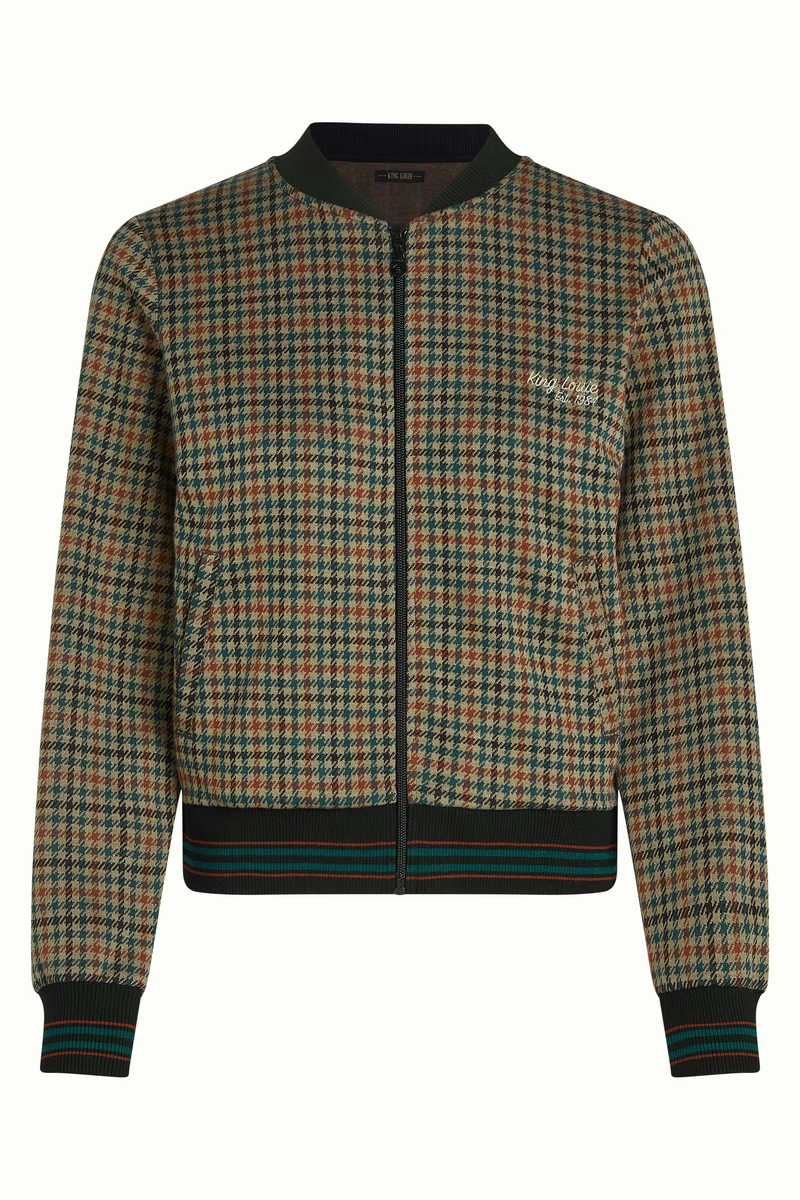 Bessie Jacket Vine Jacquard
