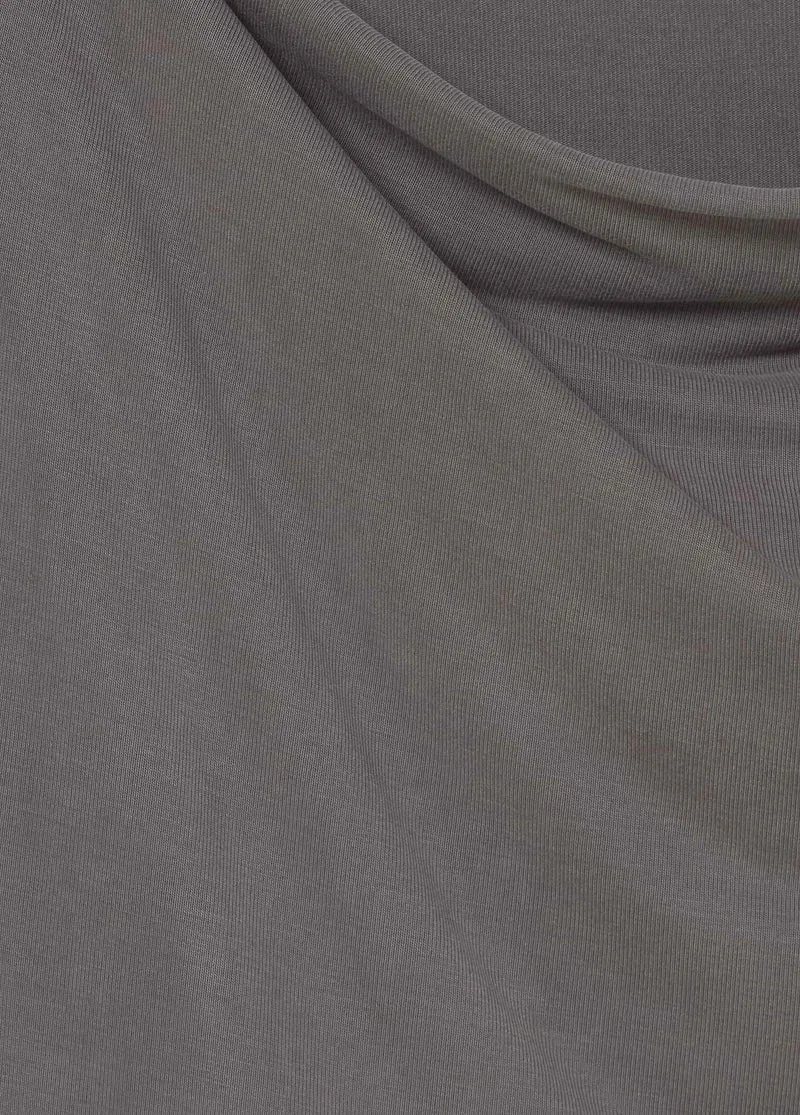 Short-sleeve cupro top
