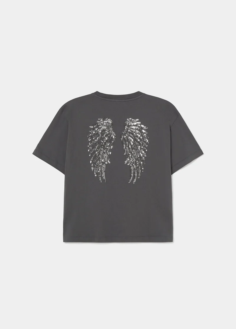 Sequin Wings T-shirt