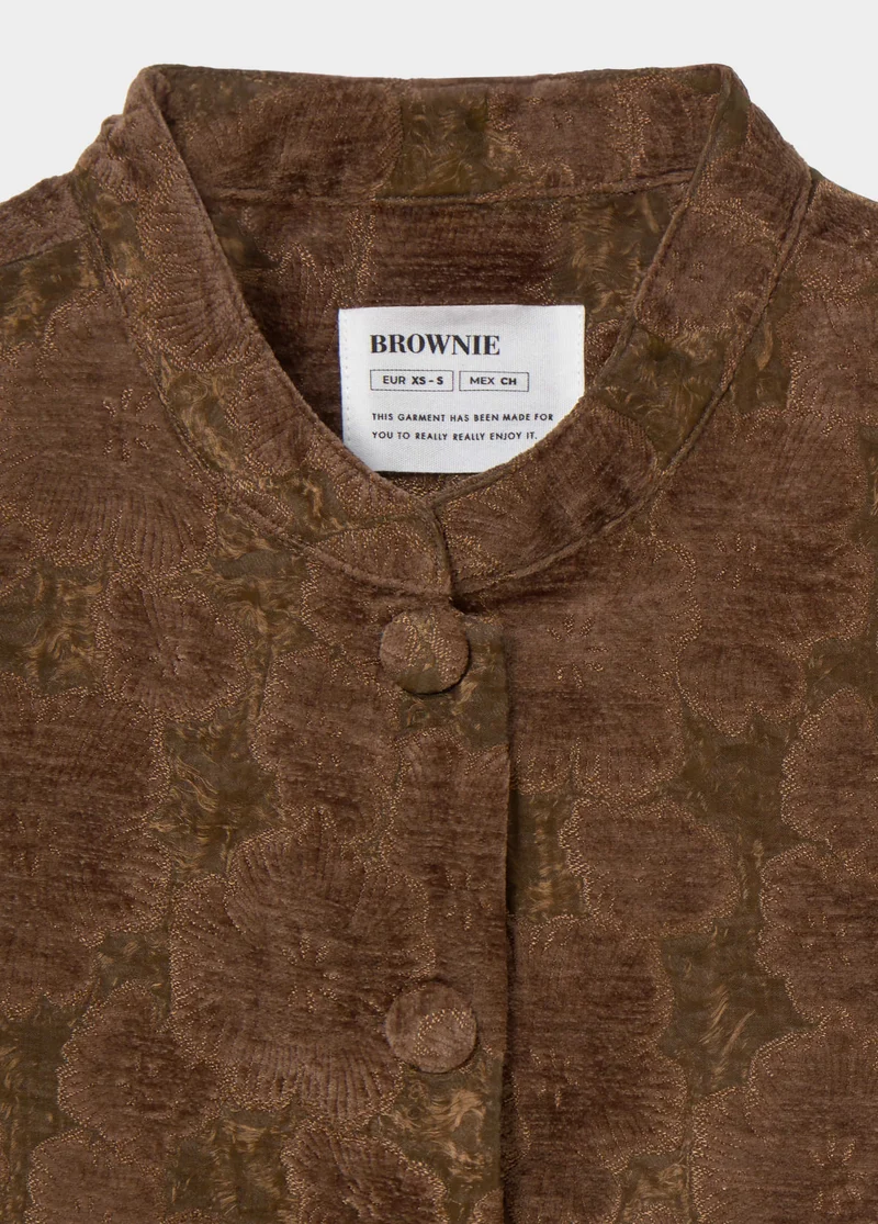 Short floral jacket