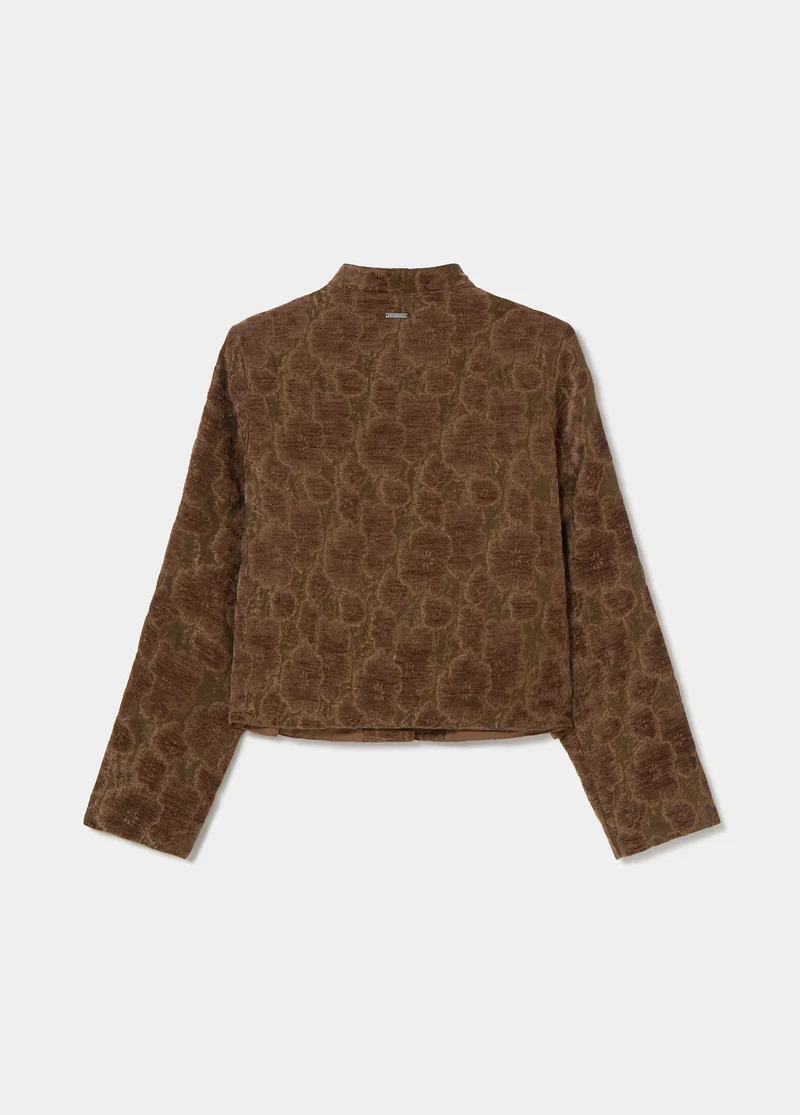 Short floral jacket