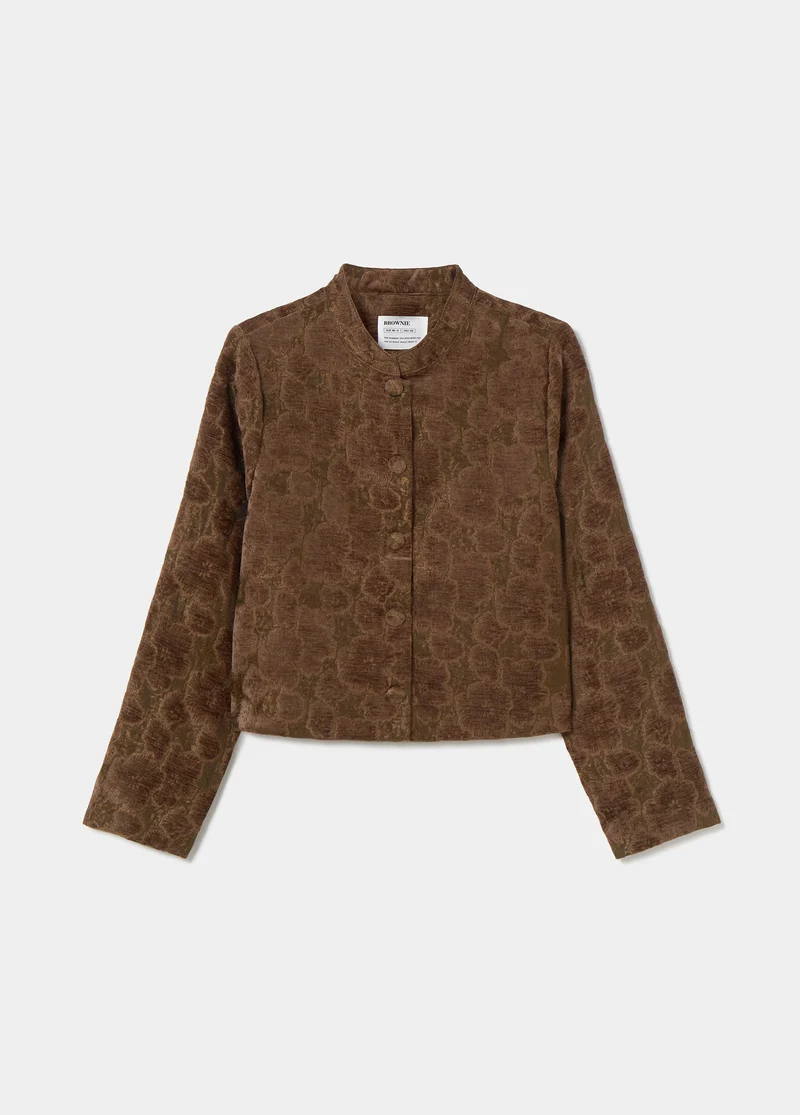 Short floral jacket