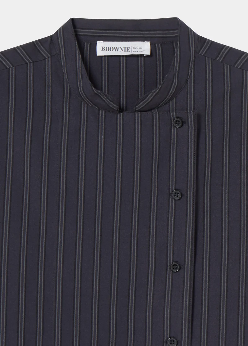 Puffy striped blouse