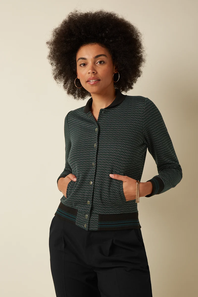 Cleo Jacket Wander Jacquard