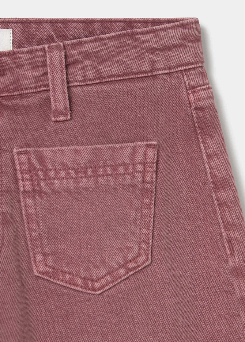 Trousers with front pockets