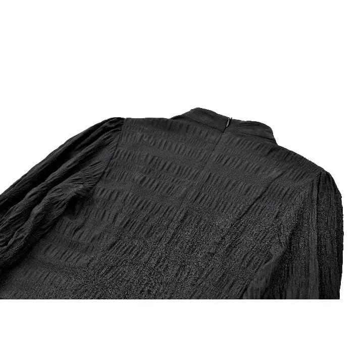 Gothic-Maxikleid mit Stehkragen, Guipure-Spitze und Glockenärmeln für Damen, Hochzeitskleid