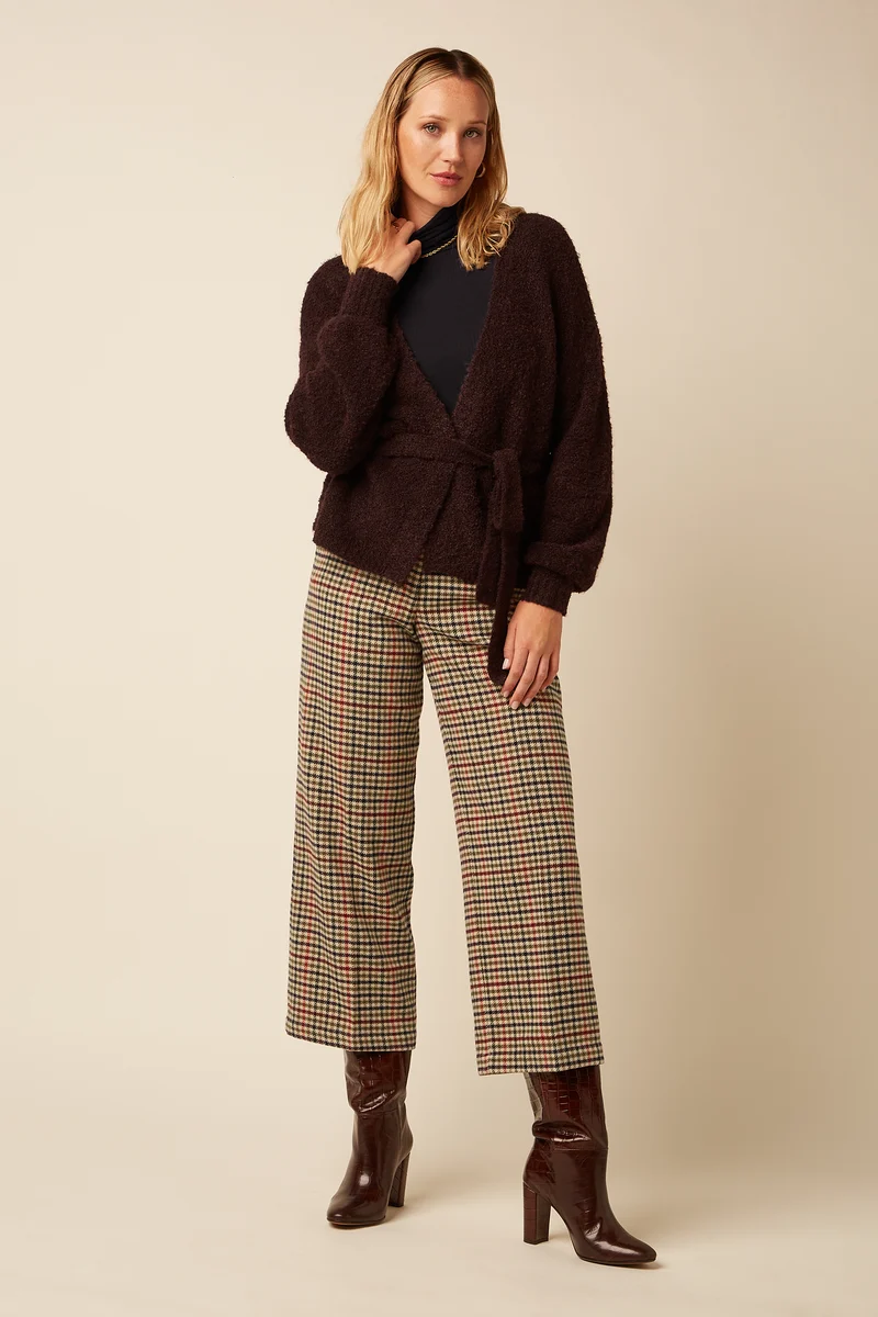 Cardi Loose Boucle Knit