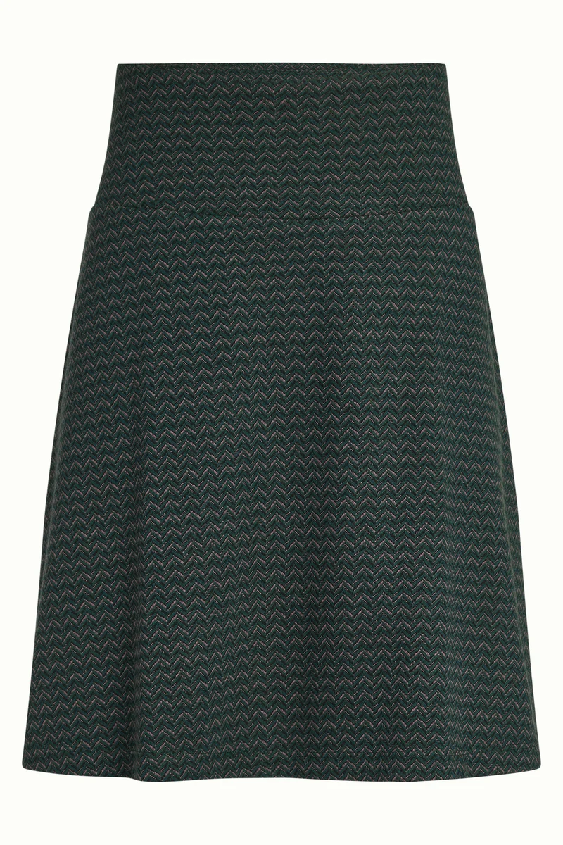 Border Skirt Wander Jacquard