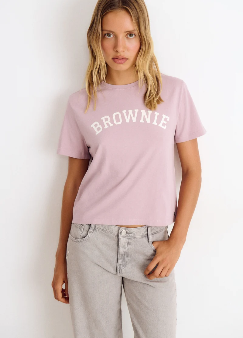 Logo text T-shirt