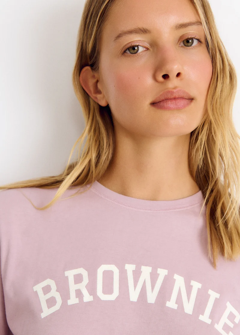 Logo text T-shirt