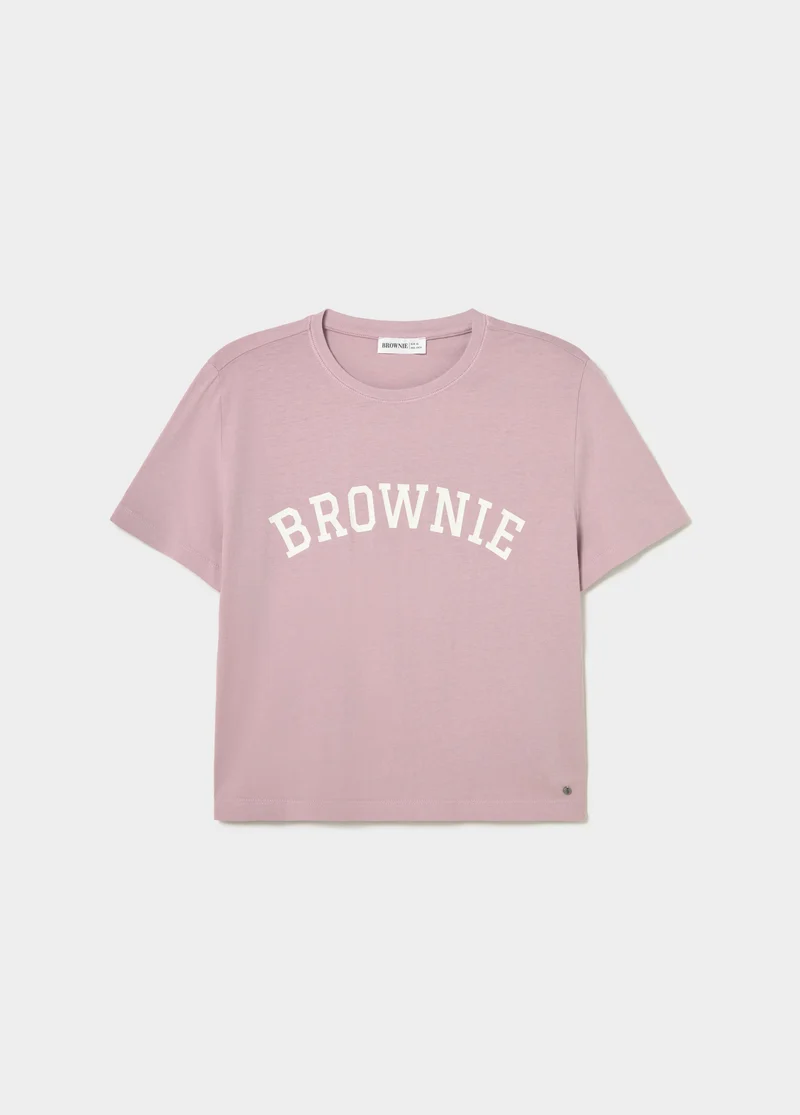 Logo text T-shirt