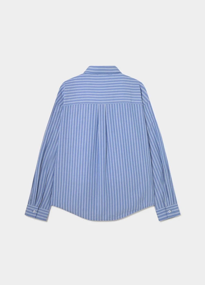 Geometric-print shirt