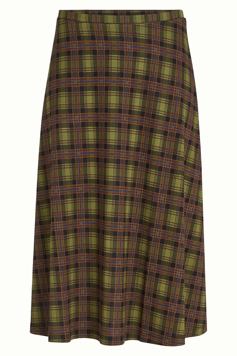 Juno Skirt Timber Check