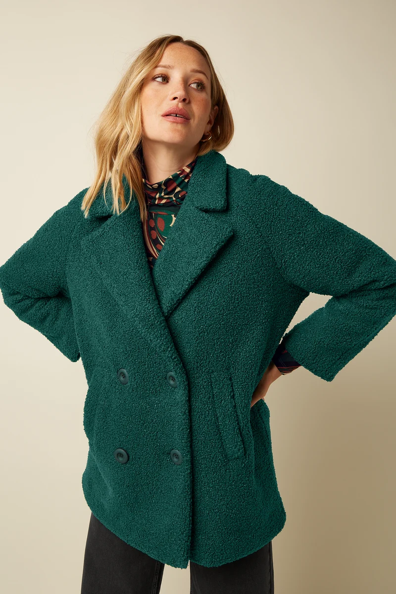 Amelie Coat Dexter Teddy