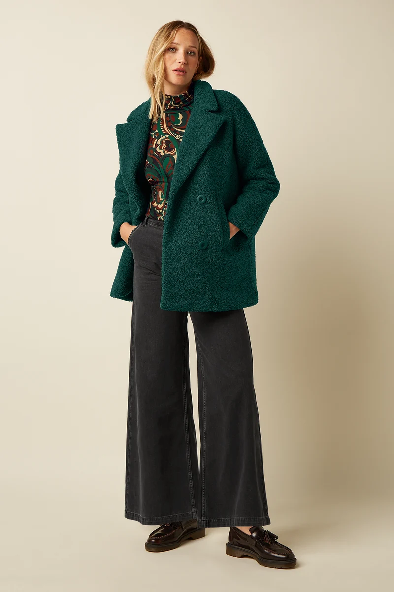 Amelie Coat Dexter Teddy