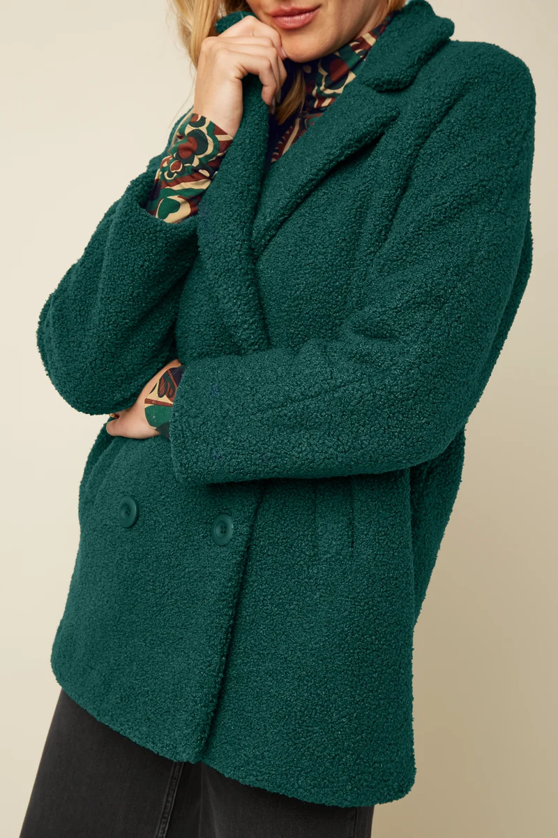 Amelie Coat Dexter Teddy