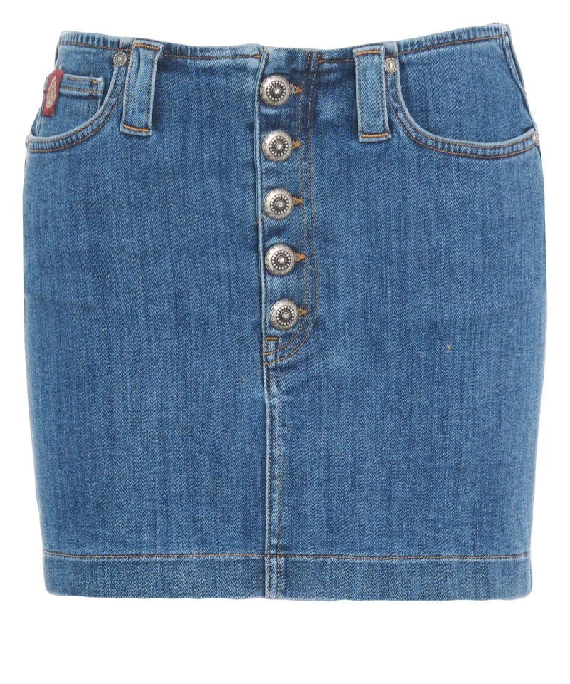 Minigonna in denim