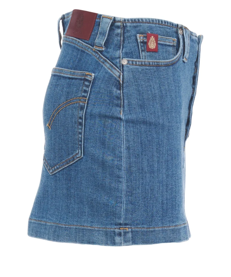 Minigonna in denim
