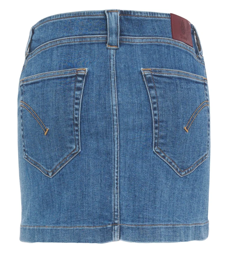 Minigonna in denim