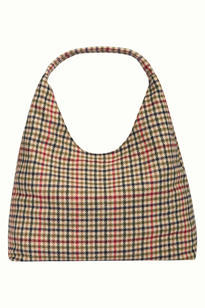 Glace Tote Bag Basso Check
