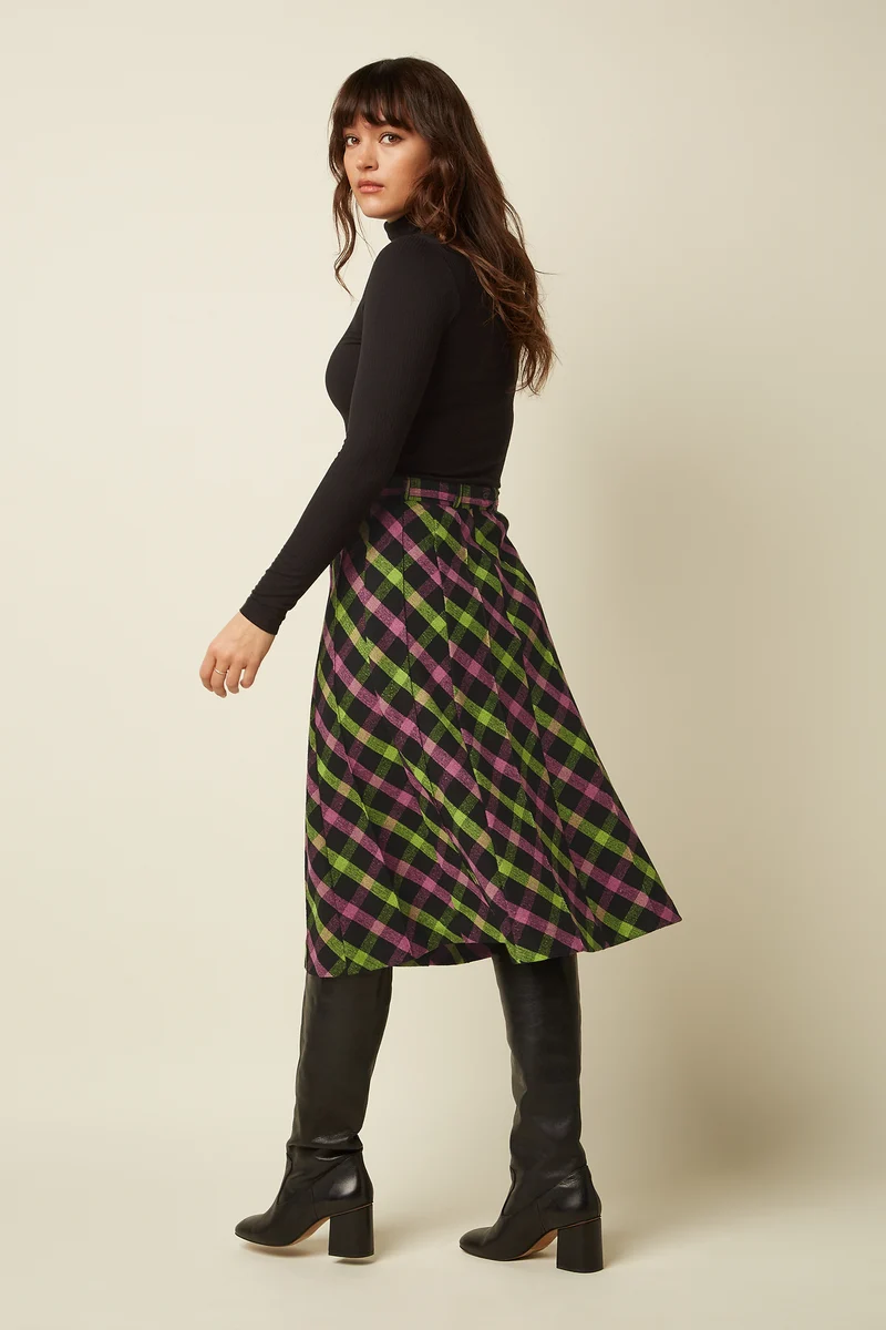 Harper Skirt Goia Check