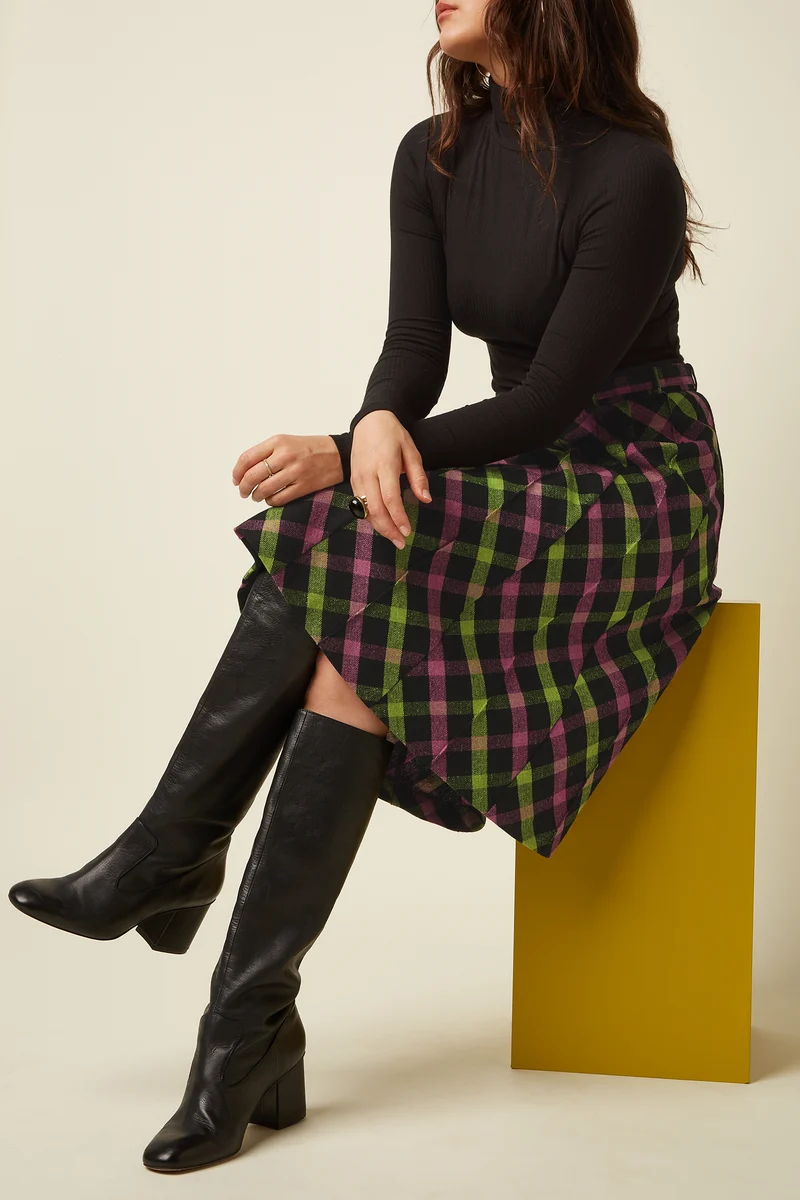 Harper Skirt Goia Check
