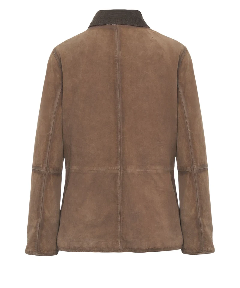 Giacca in pelle scamosciata 'Belvoir'