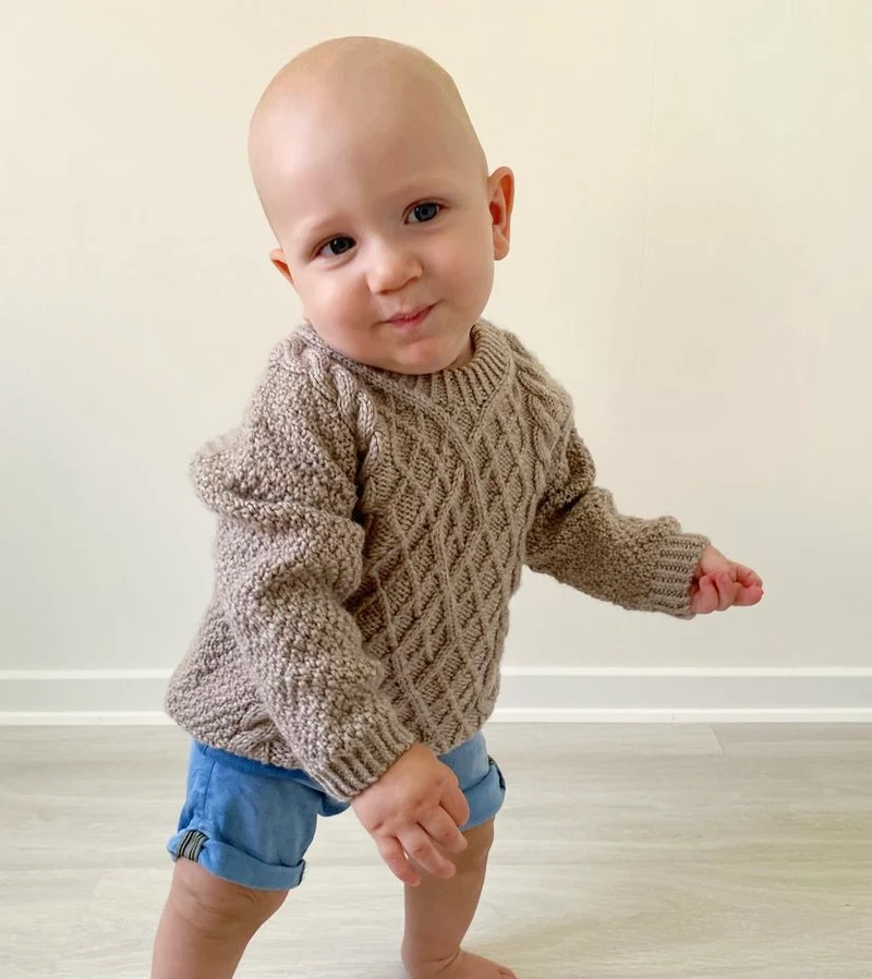 Swirl Sweater Junior - Norsk
