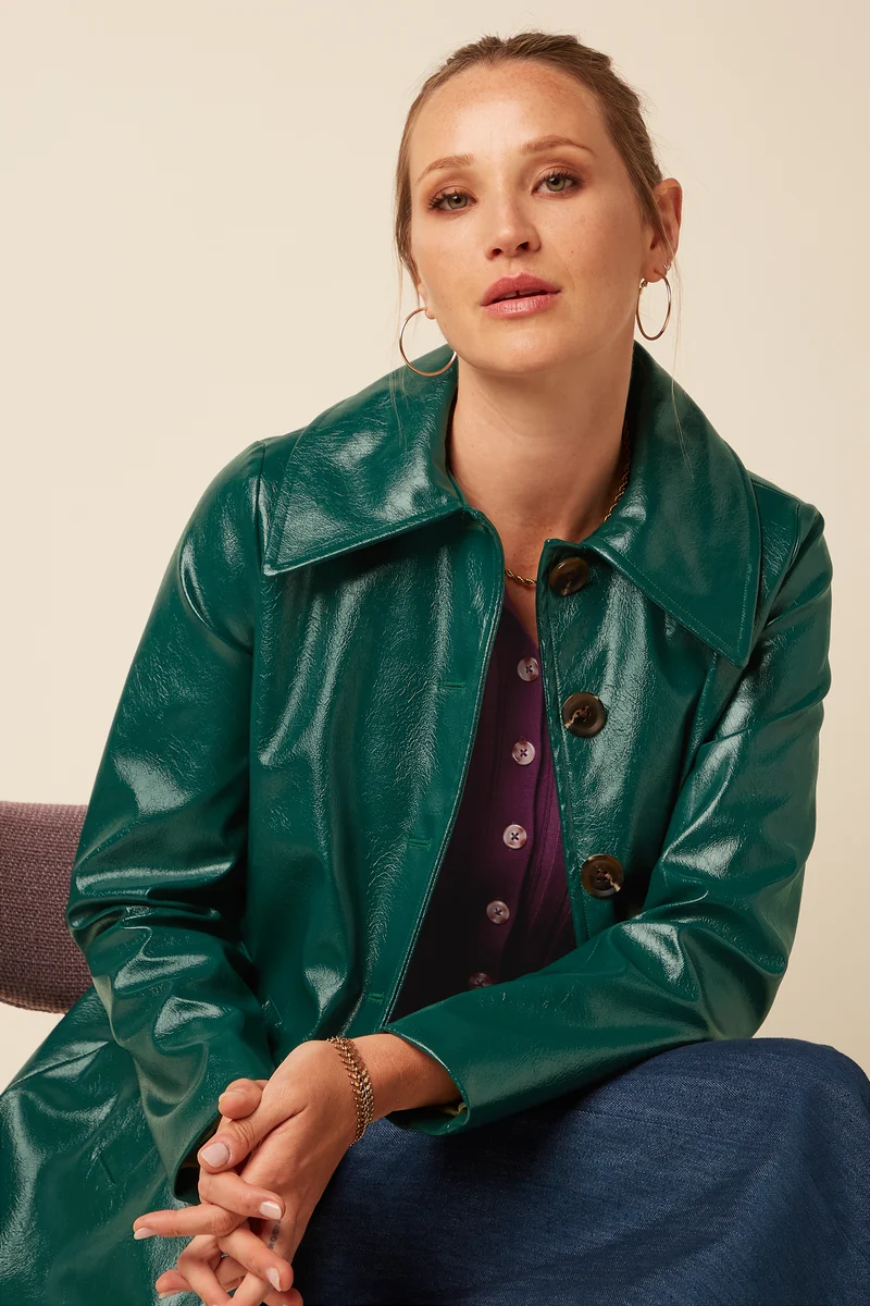 Anais Coat Glitz