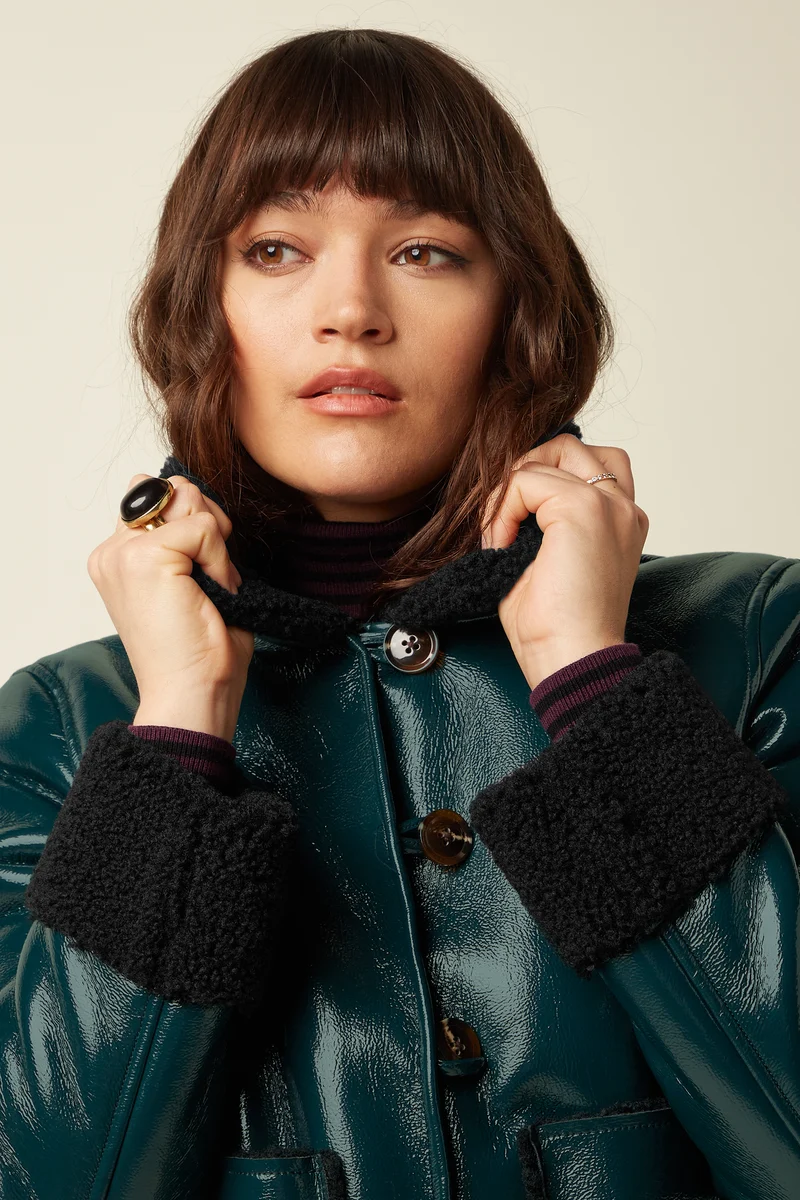 Dina Jacket Shine