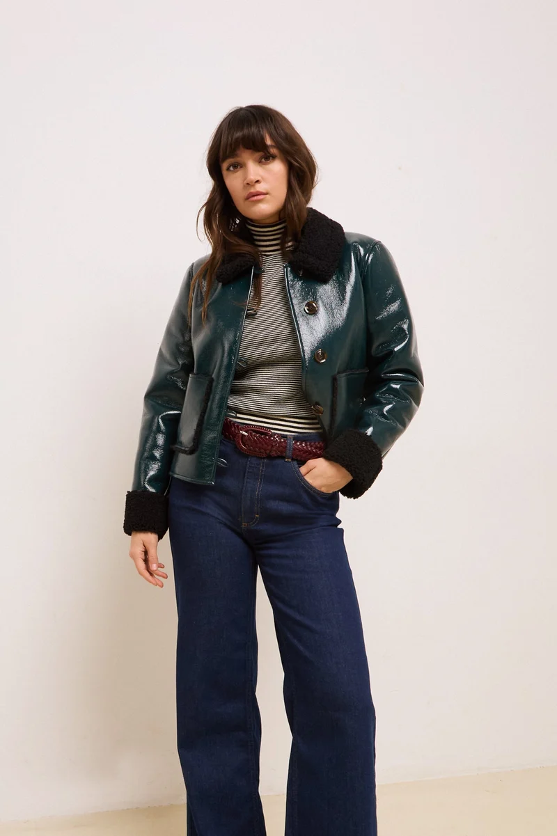 Dina Jacket Shine
