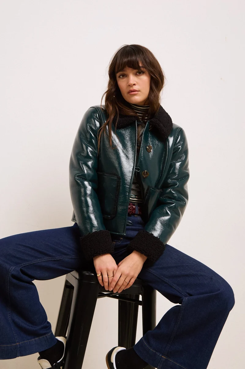 Dina Jacket Shine