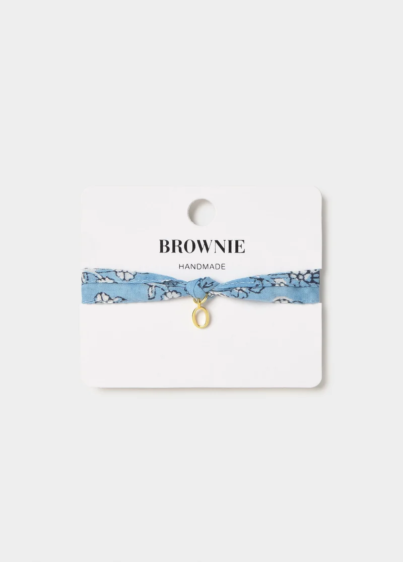 Initial O bracelet