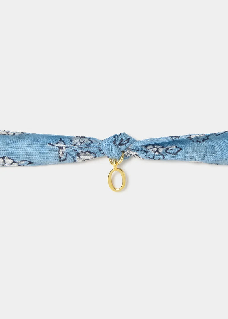 Initial O bracelet